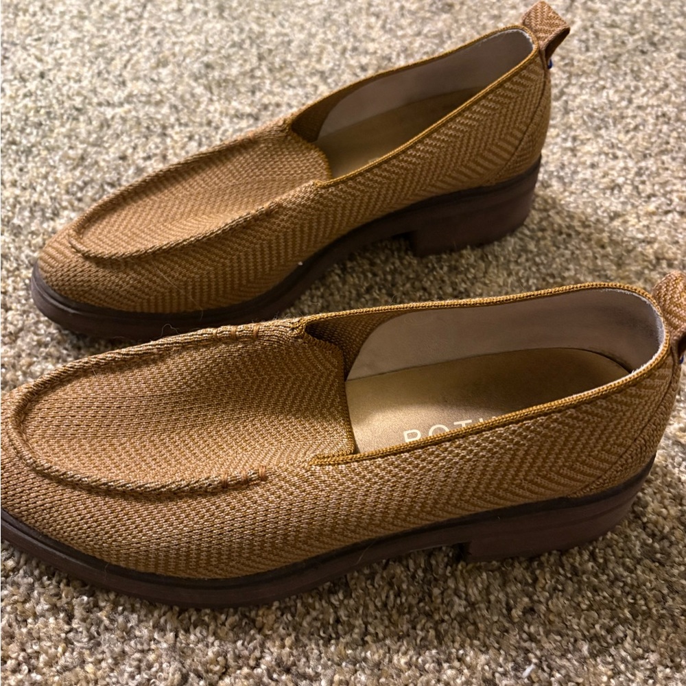 Rothy's Women's Brown Herringbone Flats - Picture 4 of 9